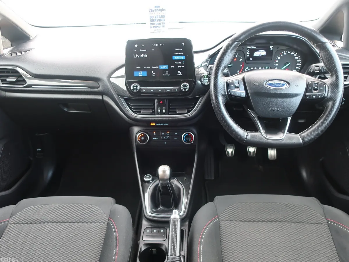 Ford Fiesta Hatchback, Petrol, 2018, Grey