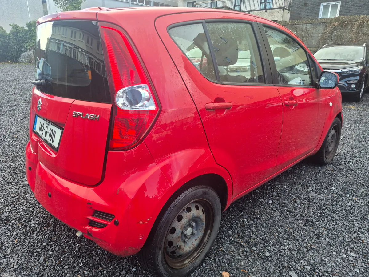 Suzuki Splash Estate, Petrol, 2014, Red