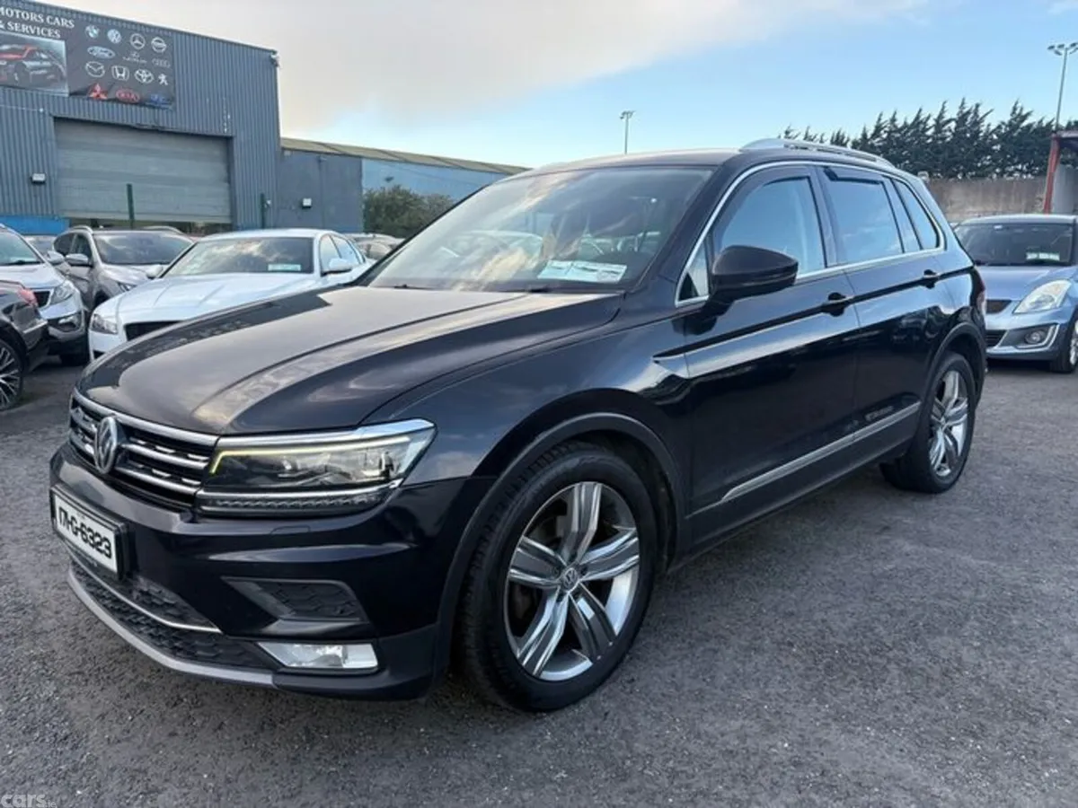 Volkswagen Tiguan SUV, Diesel, 2017, Black