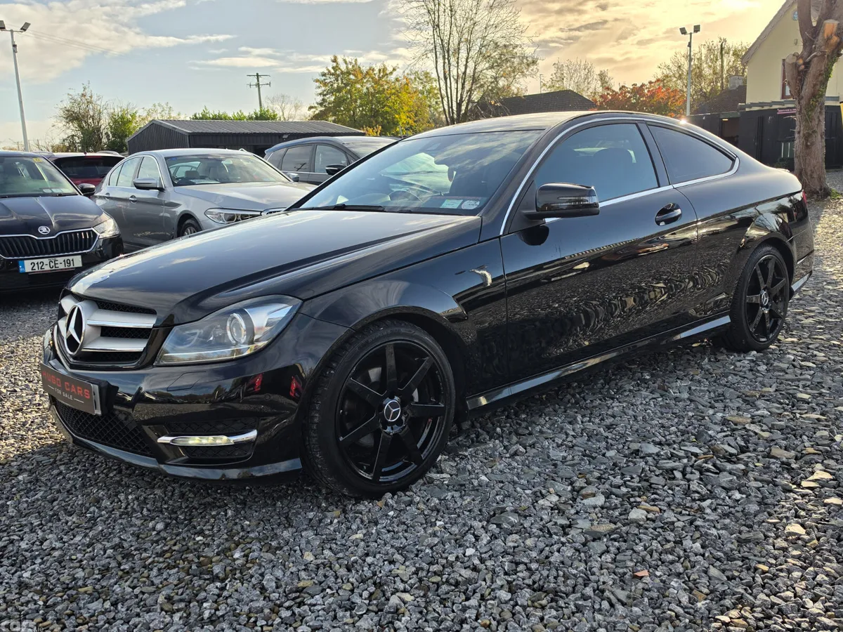 Mercedes-Benz C-Class Coupe, Diesel, 2014, Black