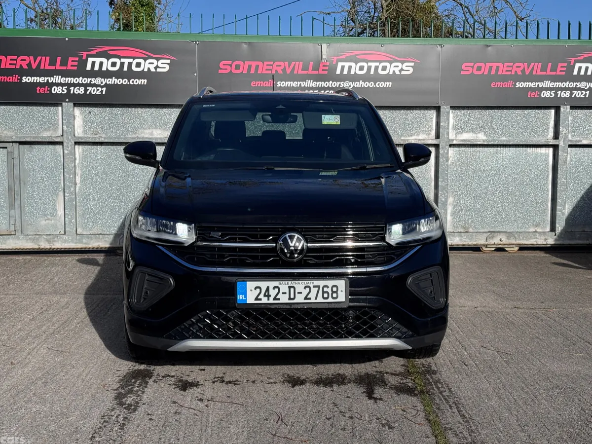 Volkswagen T-Cross Estate/Jeep, Petrol, 2024, Black
