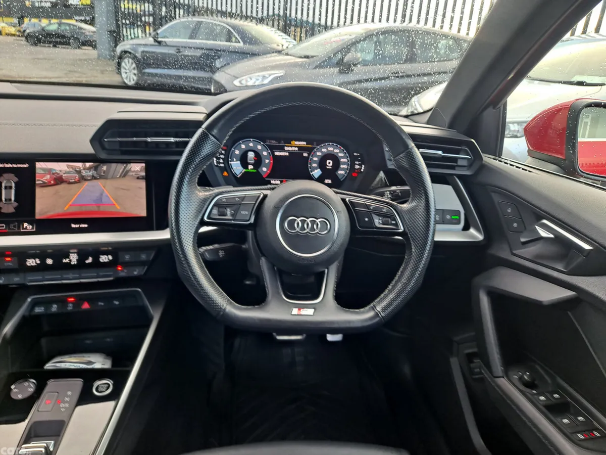Audi A3 Saloon, Petrol, 2021, Red