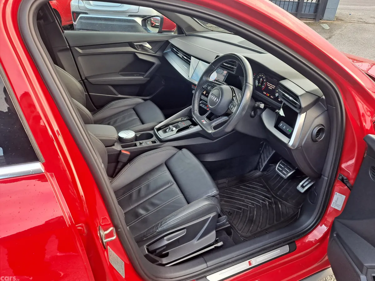 Audi A3 Saloon, Petrol, 2021, Red
