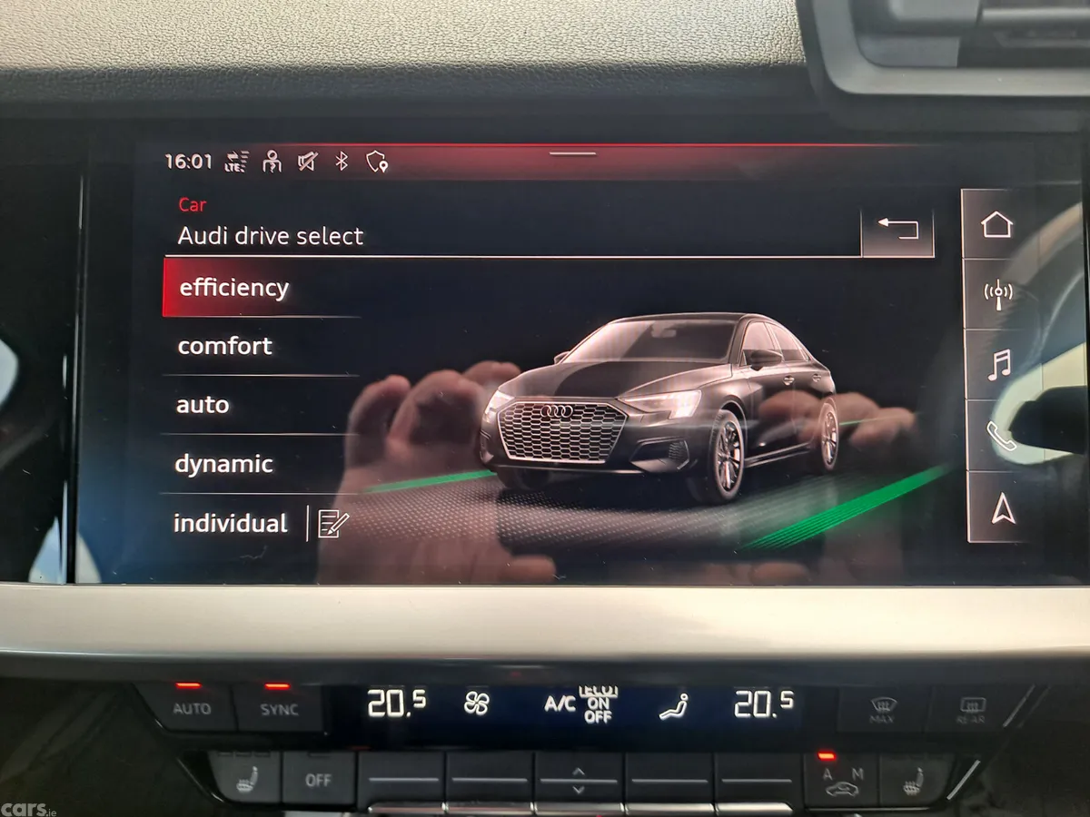 Audi A3 Saloon, Petrol, 2021, Red