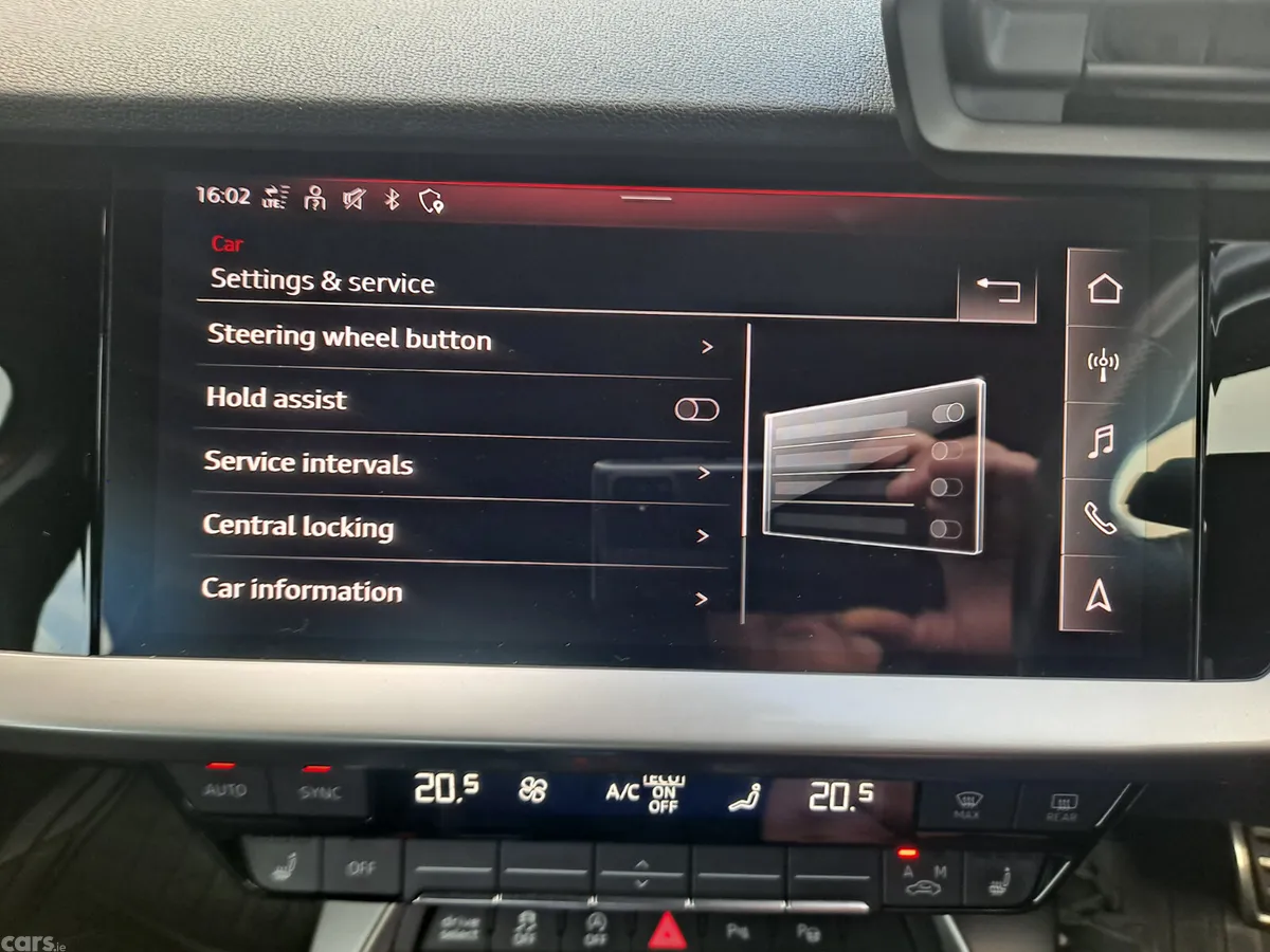 Audi A3 Saloon, Petrol, 2021, Red