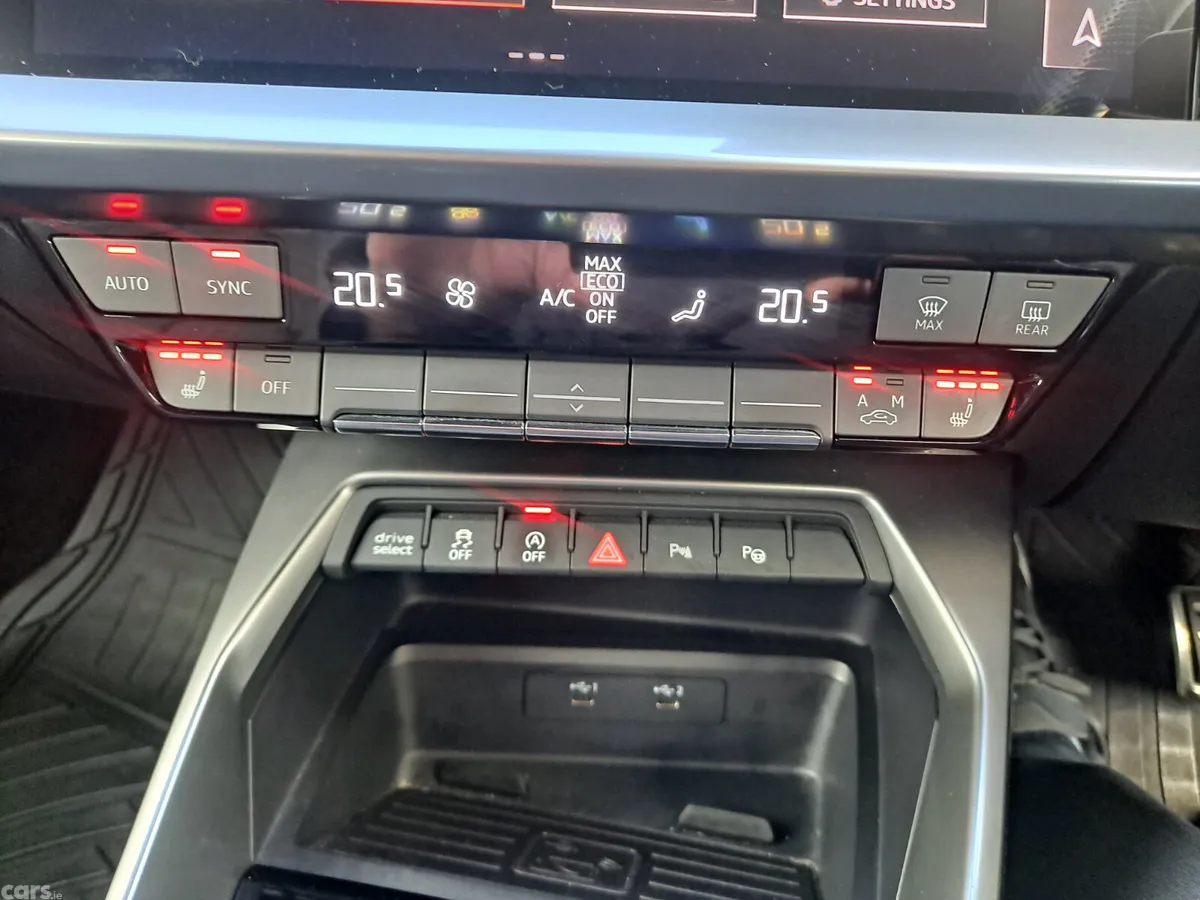 Audi A3 Saloon, Petrol, 2021, Red
