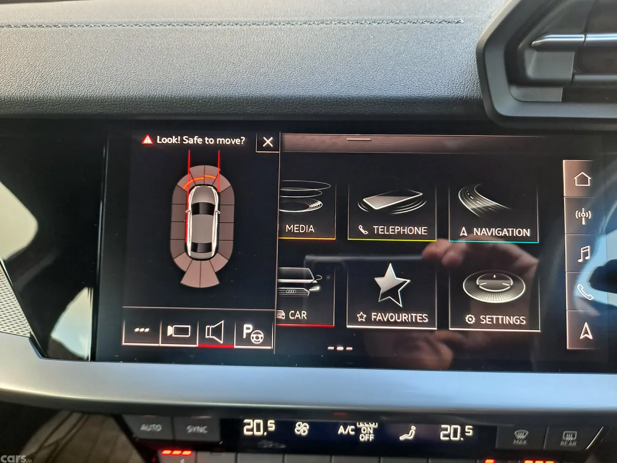 Audi A3 Saloon, Petrol, 2021, Red