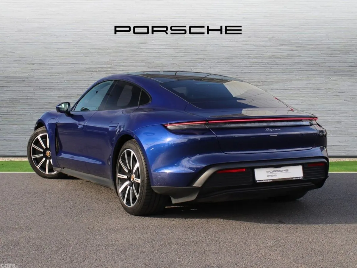 Porsche Taycan Saloon, Electric, 2024, Blue