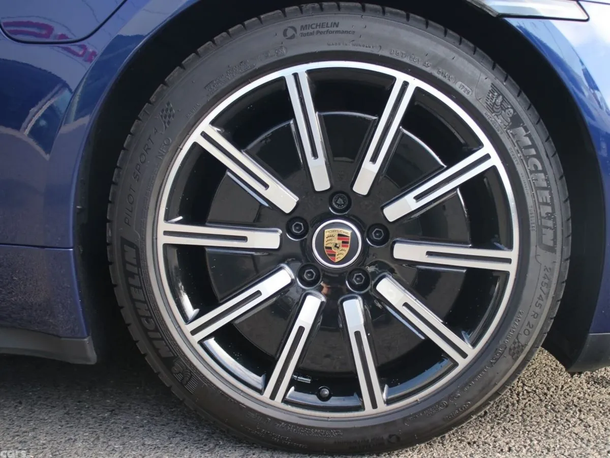 Porsche Taycan Saloon, Electric, 2024, Blue