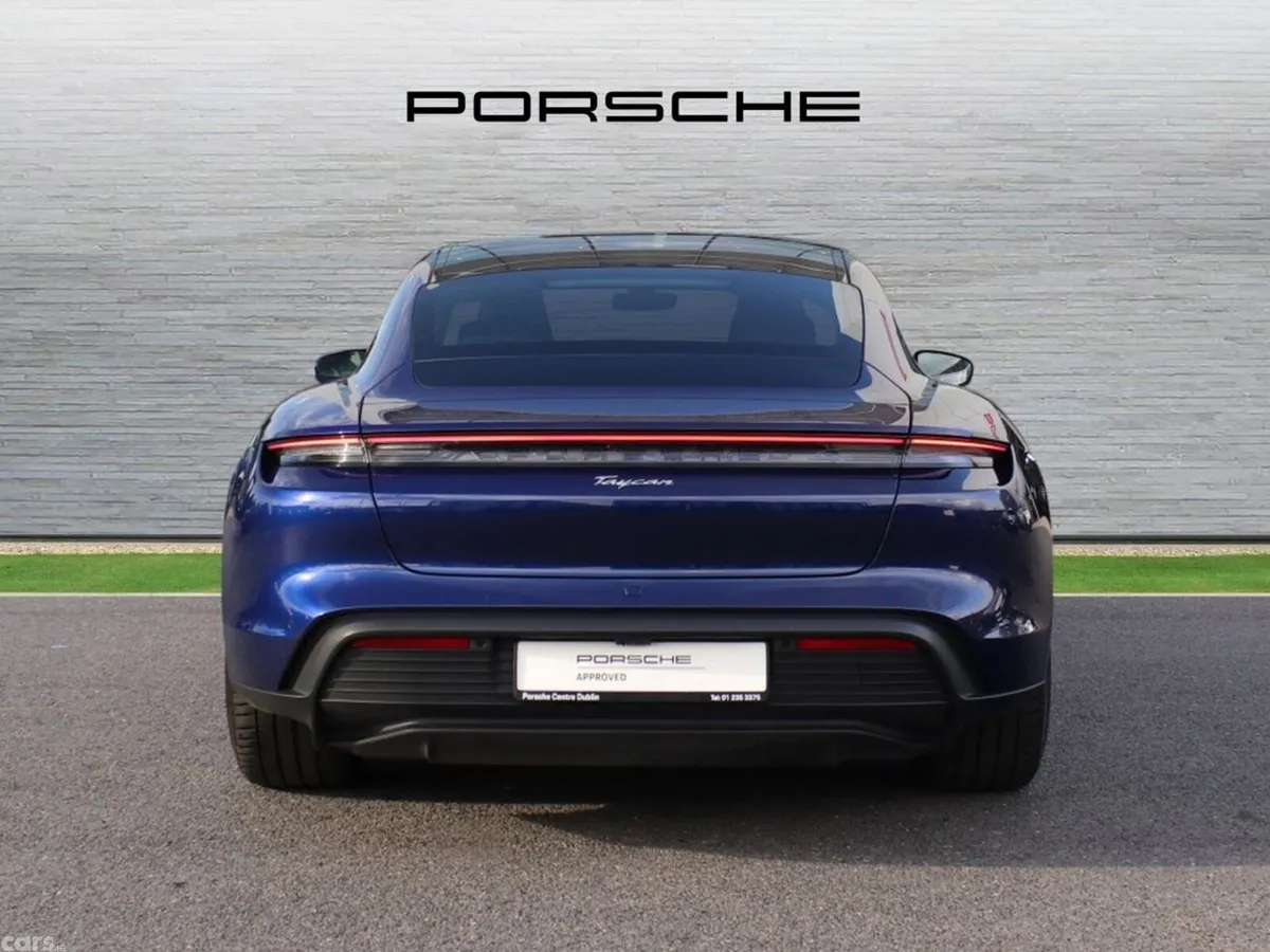 Porsche Taycan Saloon, Electric, 2024, Blue