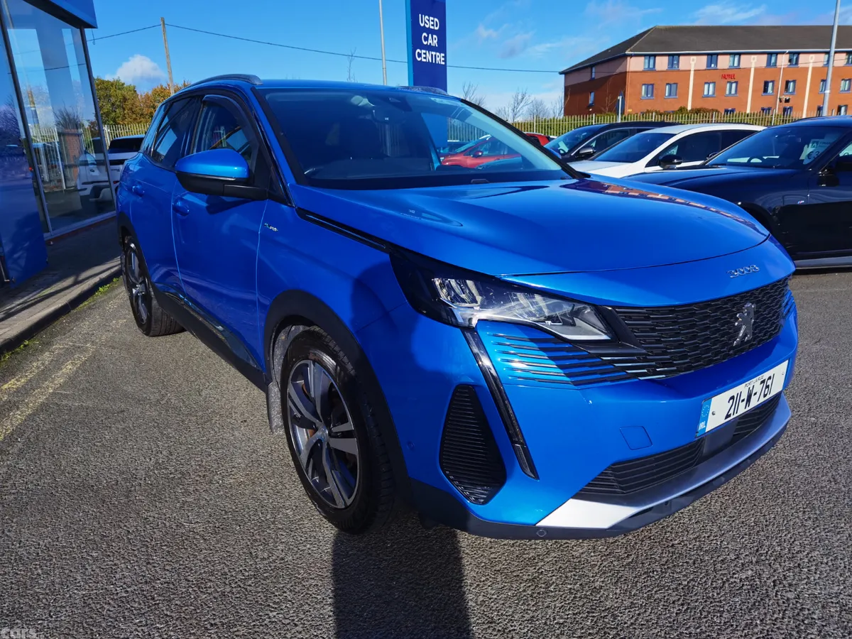 Peugeot 3008 MPV, Petrol Plug-in Hybrid, 2021, Blue