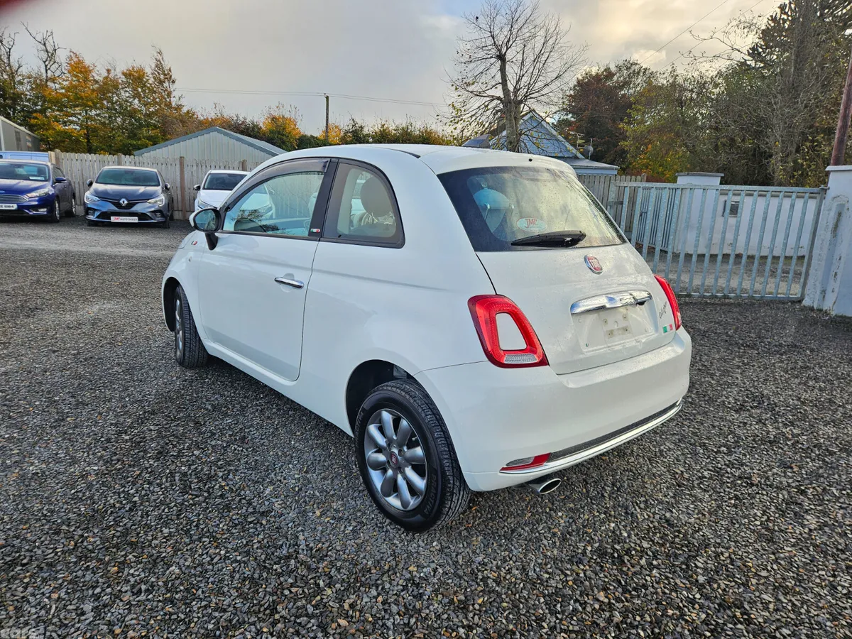 Fiat 500 Hatchback, Petrol, 2018, White