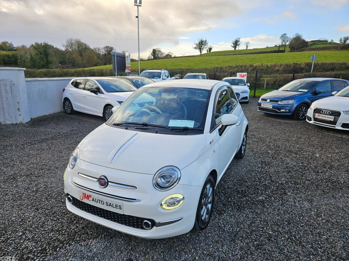 Fiat 500 Hatchback, Petrol, 2018, White