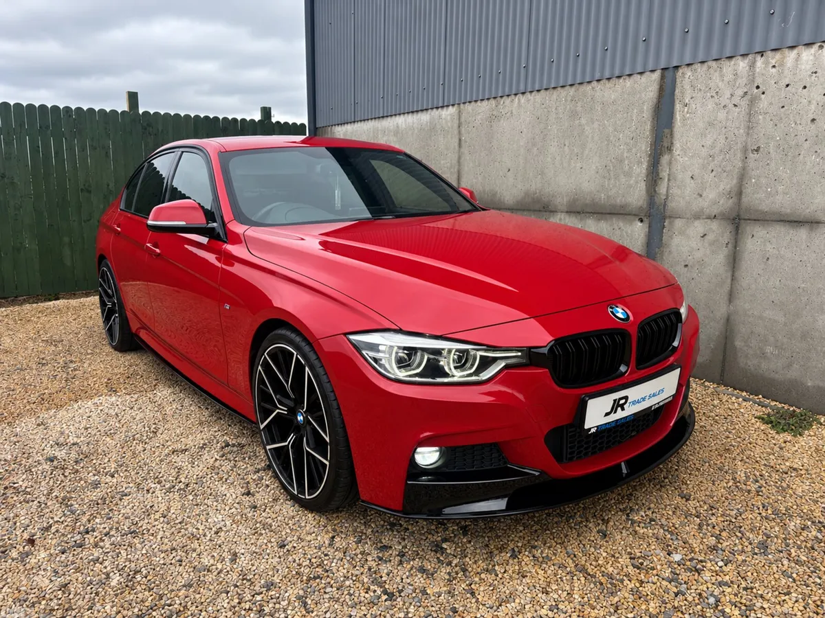 BMW 3-Series Saloon, Diesel, 2018, Red