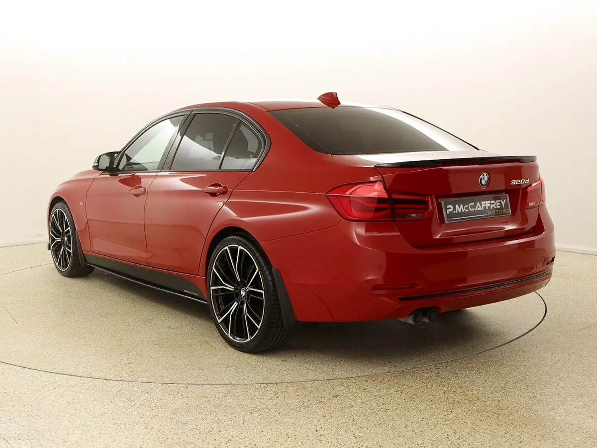BMW 3-Series Saloon, Diesel, 2017, Red