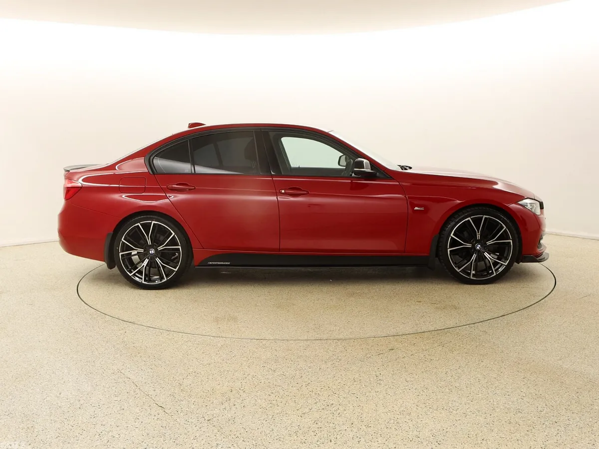 BMW 3-Series Saloon, Diesel, 2017, Red