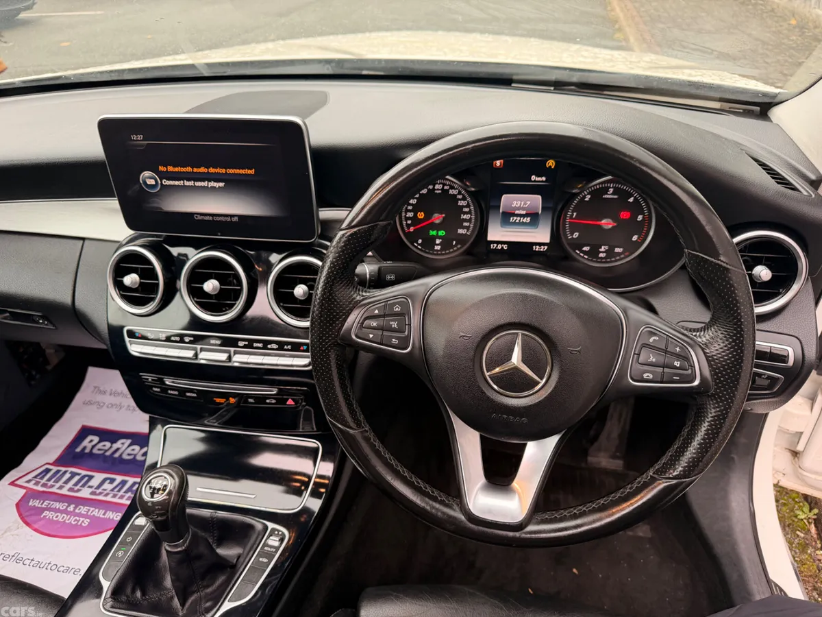 Mercedes-Benz C-Class Saloon, Diesel, 2015, White