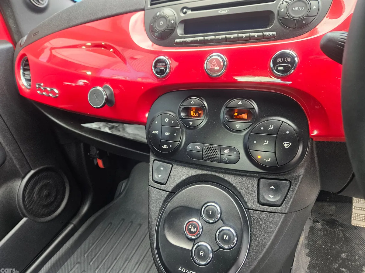 Fiat ABARTH Hatchback, Petrol, 2015, Red