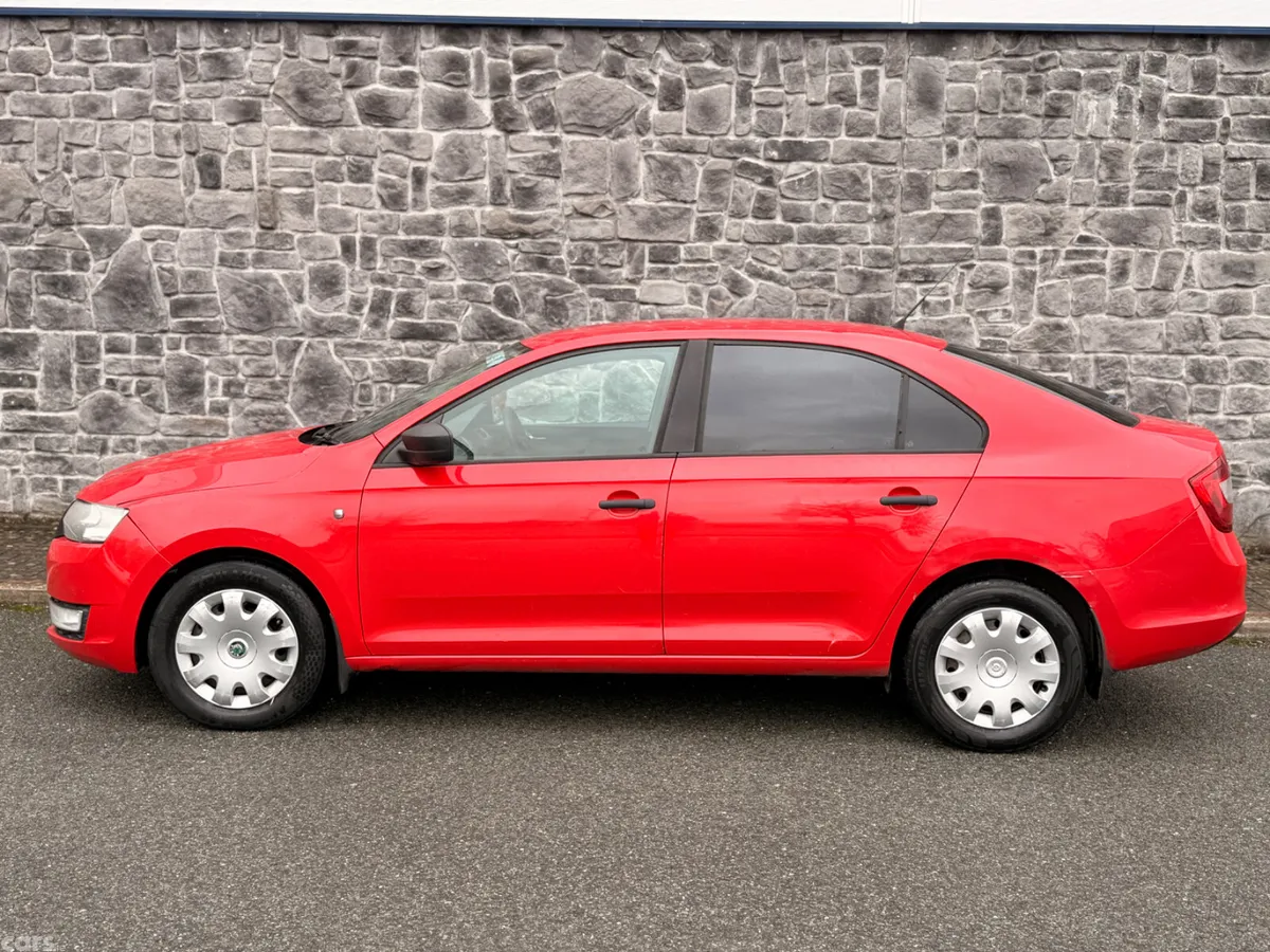 Skoda Rapid Saloon, Petrol, 2013, Red