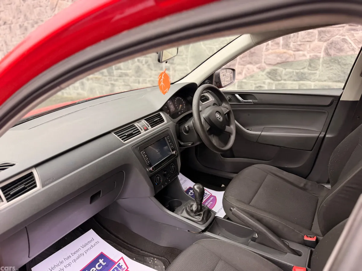 Skoda Rapid Saloon, Petrol, 2013, Red