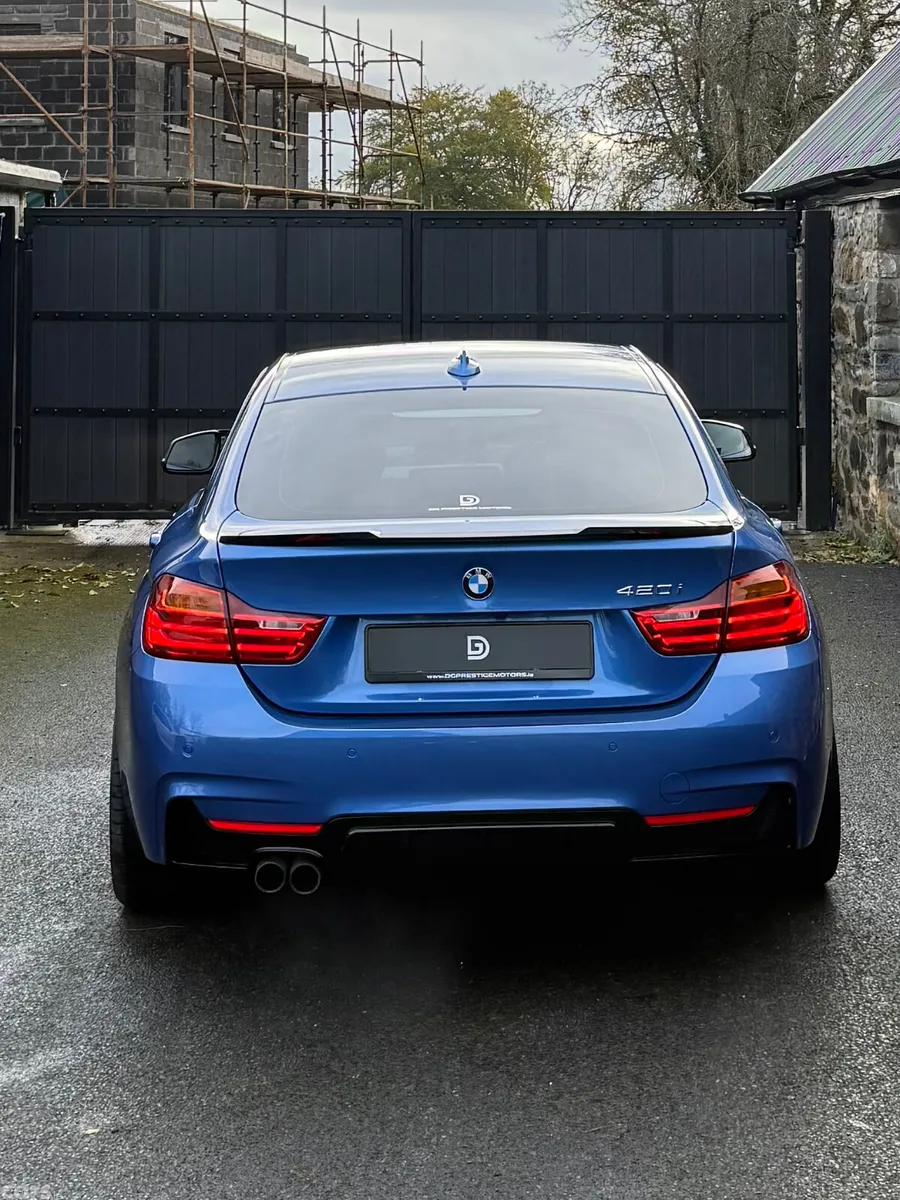 BMW 4-Series Saloon, Petrol, 2017, Blue