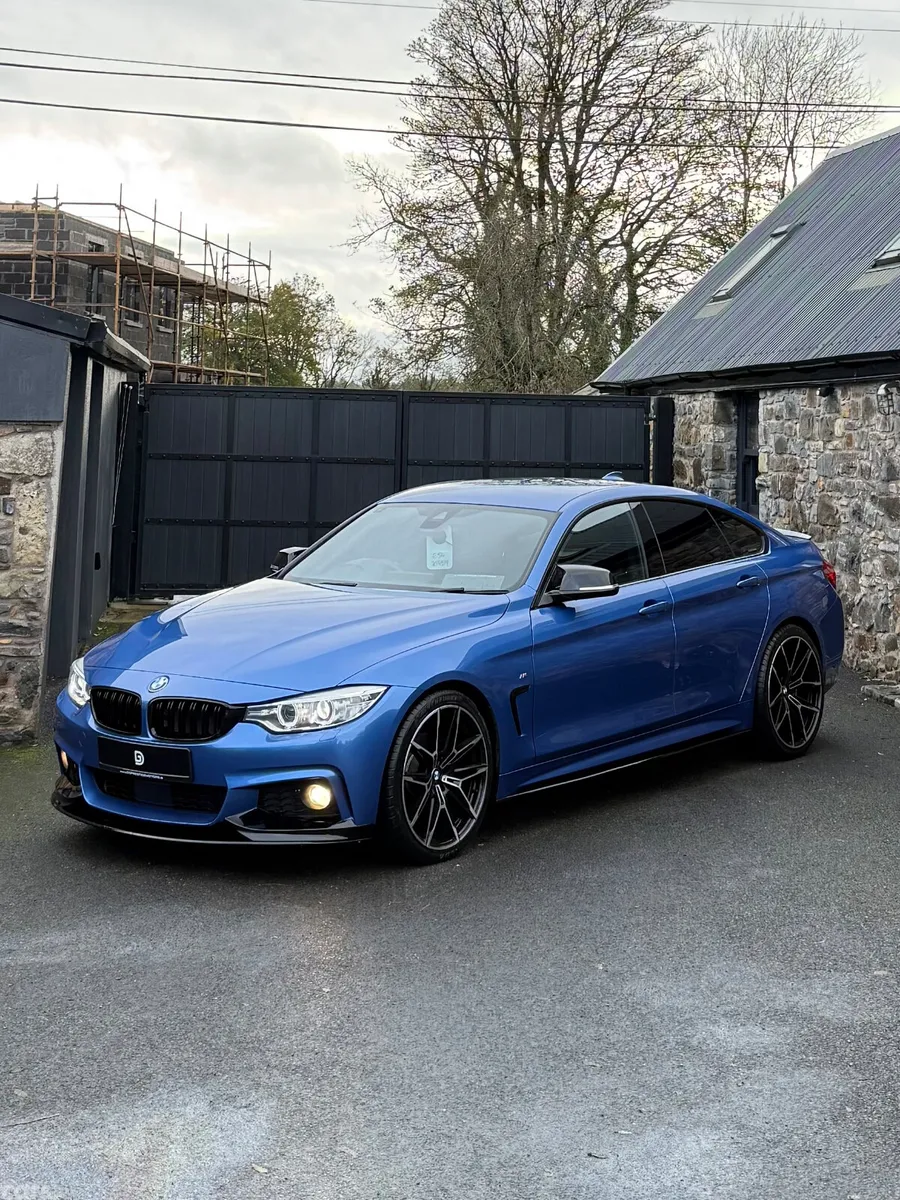 BMW 4-Series Saloon, Petrol, 2017, Blue