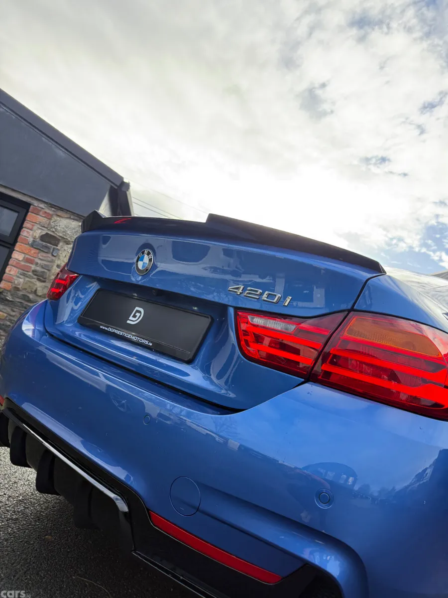 BMW 4-Series Saloon, Petrol, 2017, Blue
