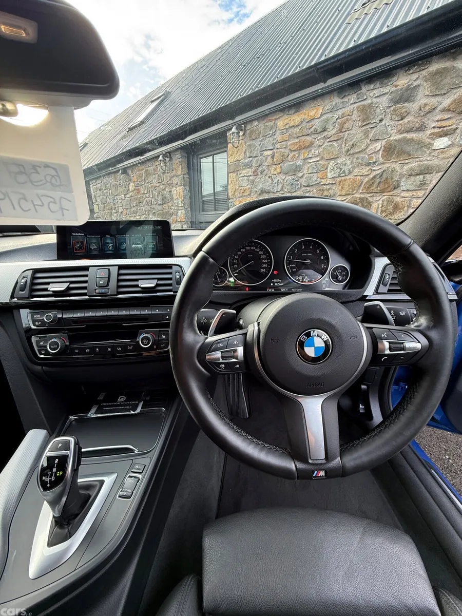 BMW 4-Series Saloon, Petrol, 2017, Blue