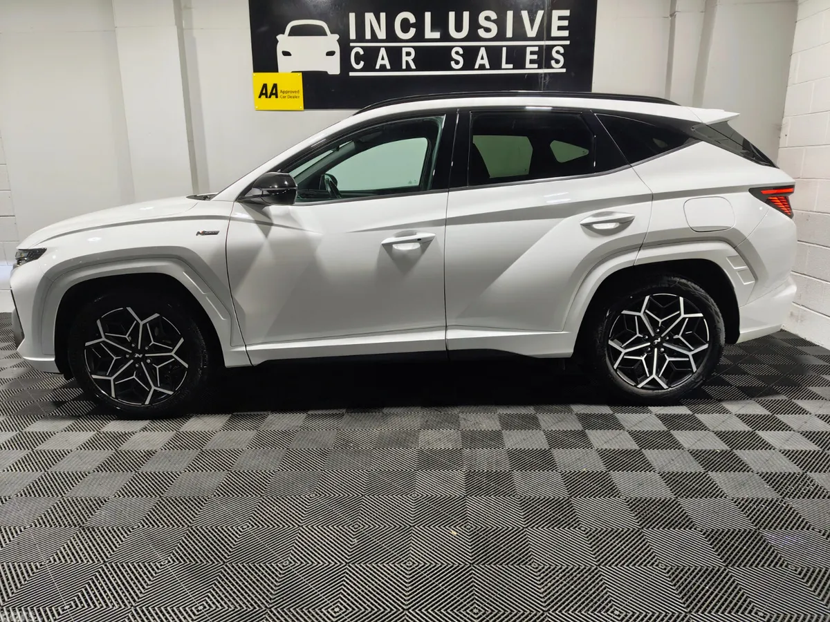 Hyundai Tucson SUV, Petrol Hybrid, 2023, White