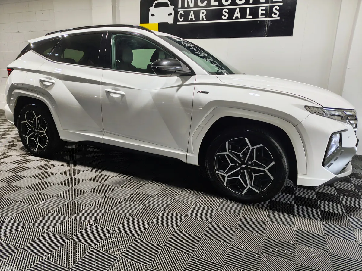 Hyundai Tucson SUV, Petrol Hybrid, 2023, White