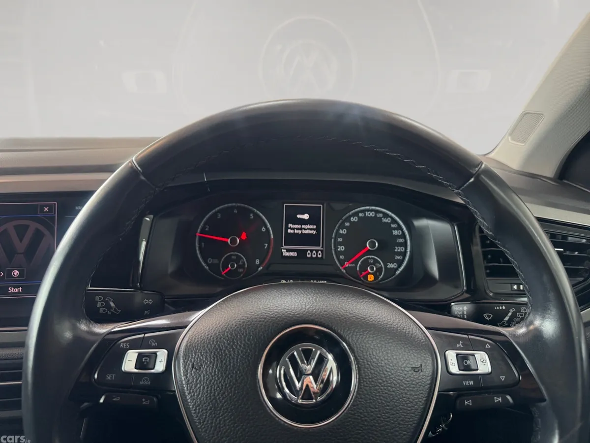 Volkswagen Polo Hatchback, Petrol, 2019, Red