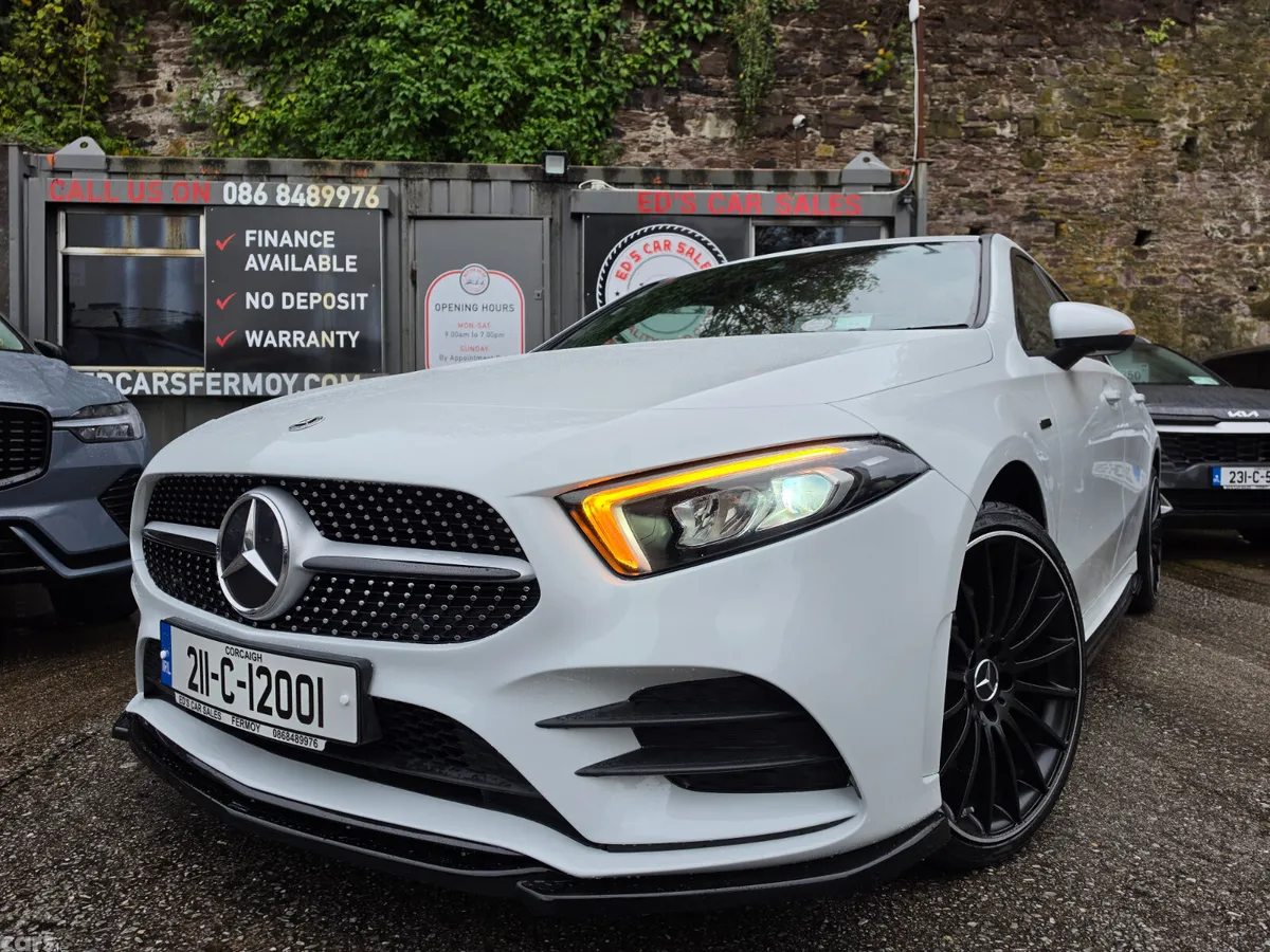 Mercedes-Benz A-Class Saloon, Petrol Plug-in Hybrid, 2021, White