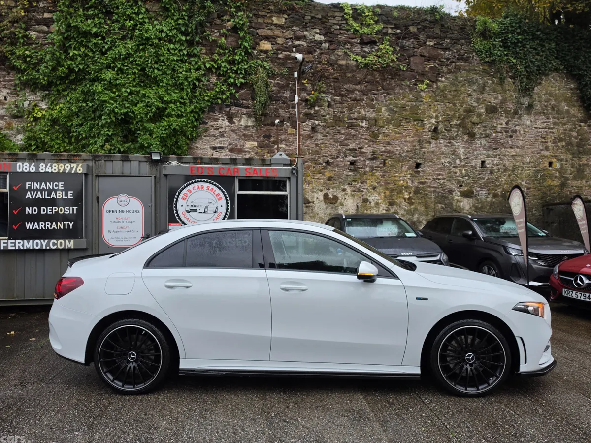Mercedes-Benz A-Class Saloon, Petrol Plug-in Hybrid, 2021, White