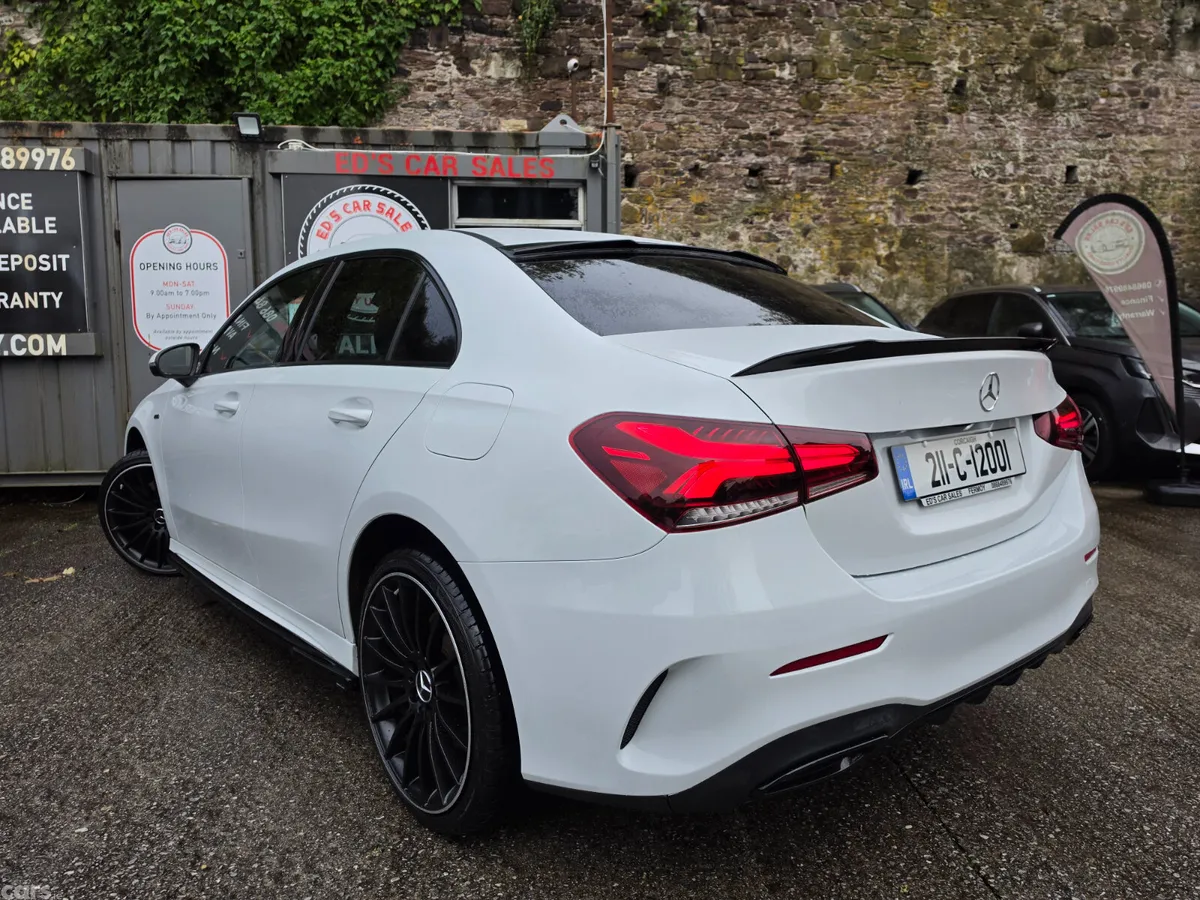Mercedes-Benz A-Class Saloon, Petrol Plug-in Hybrid, 2021, White