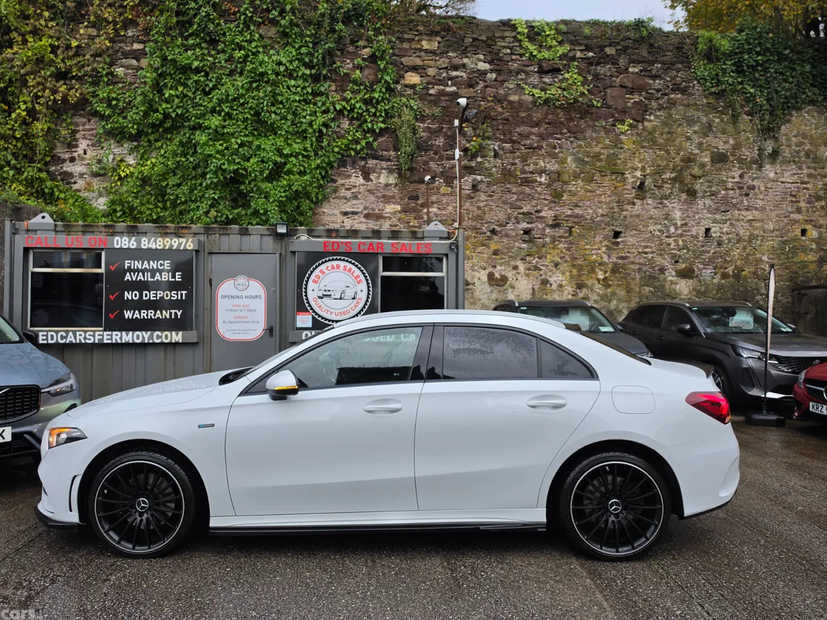 Mercedes-Benz A-Class Saloon, Petrol Plug-in Hybrid, 2021, White
