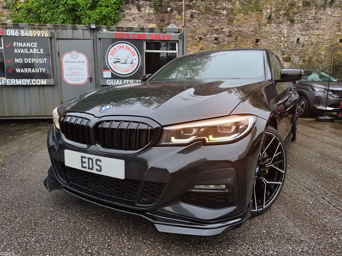 BMW 3-Series Saloon, Petrol Hybrid, 2020, Black
