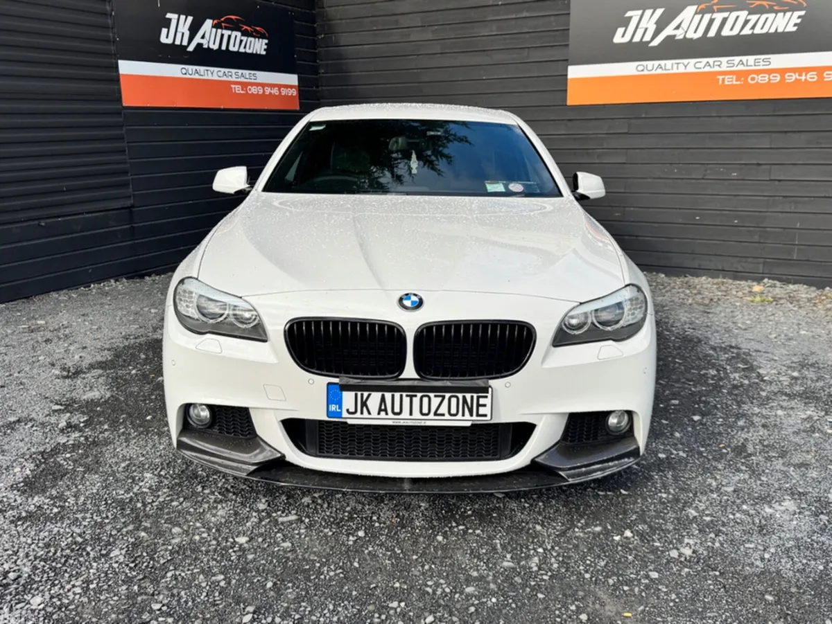 BMW 5-Series Saloon, Diesel, 2013, White