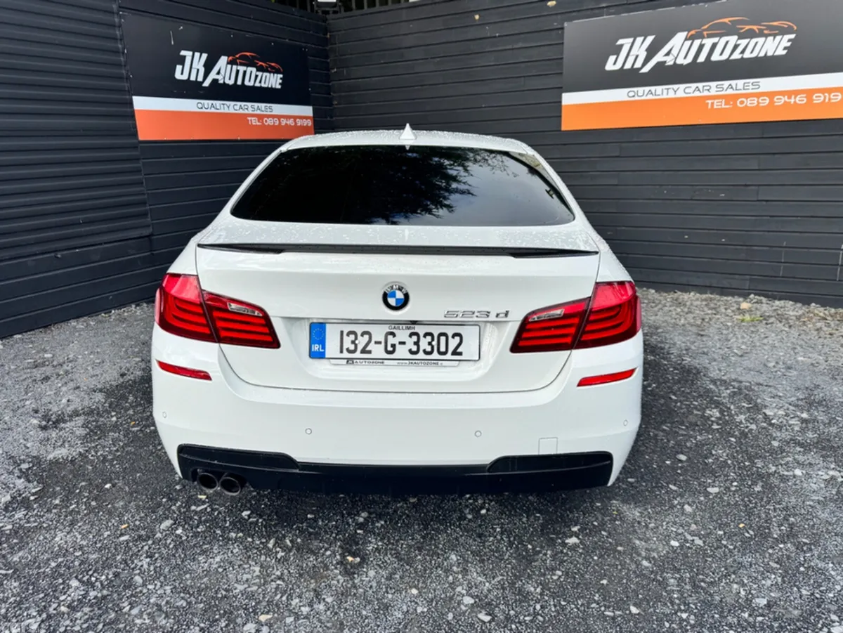 BMW 5-Series Saloon, Diesel, 2013, White