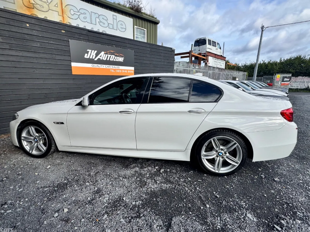 BMW 5-Series Saloon, Diesel, 2013, White