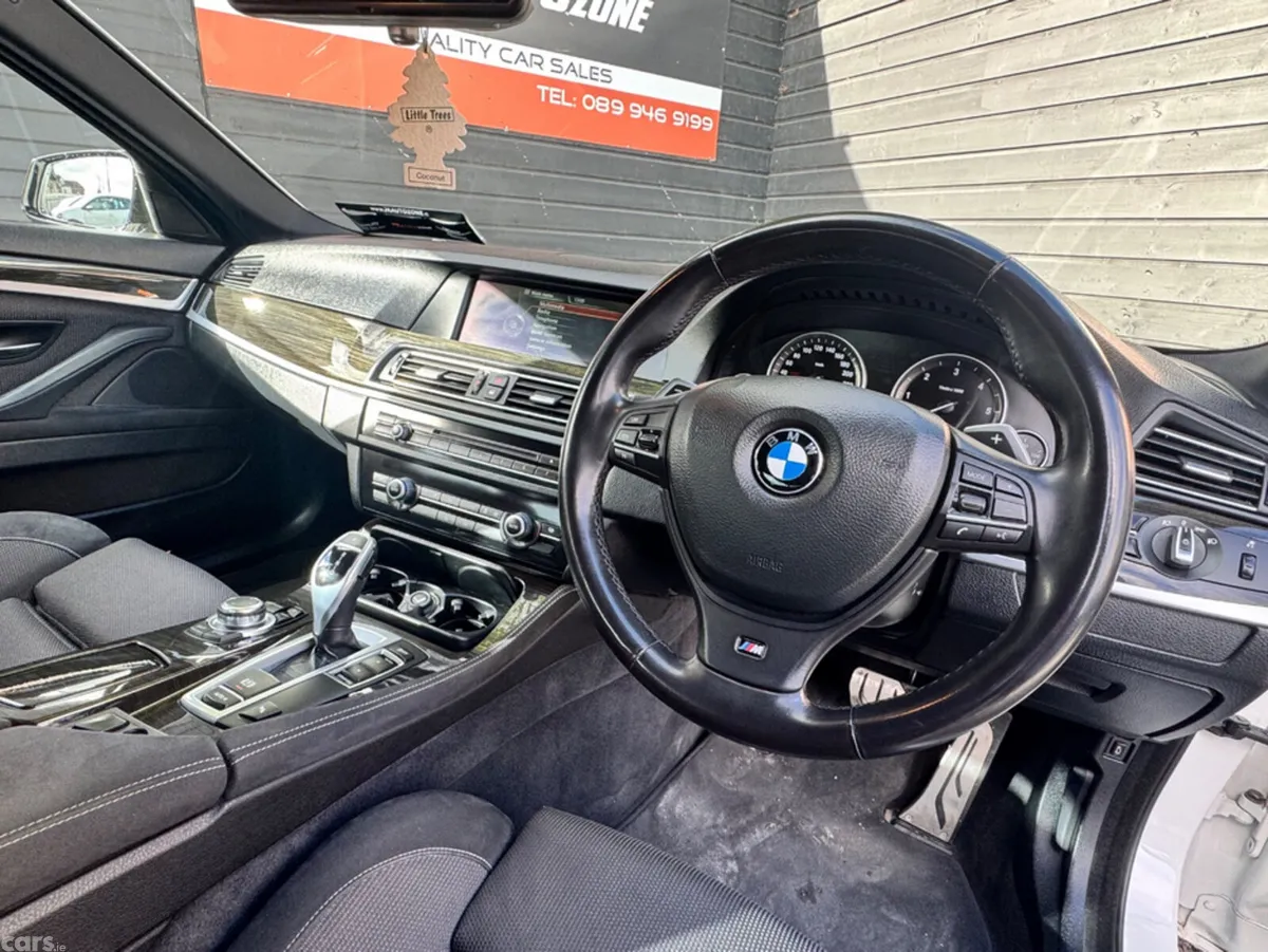 BMW 5-Series Saloon, Diesel, 2013, White