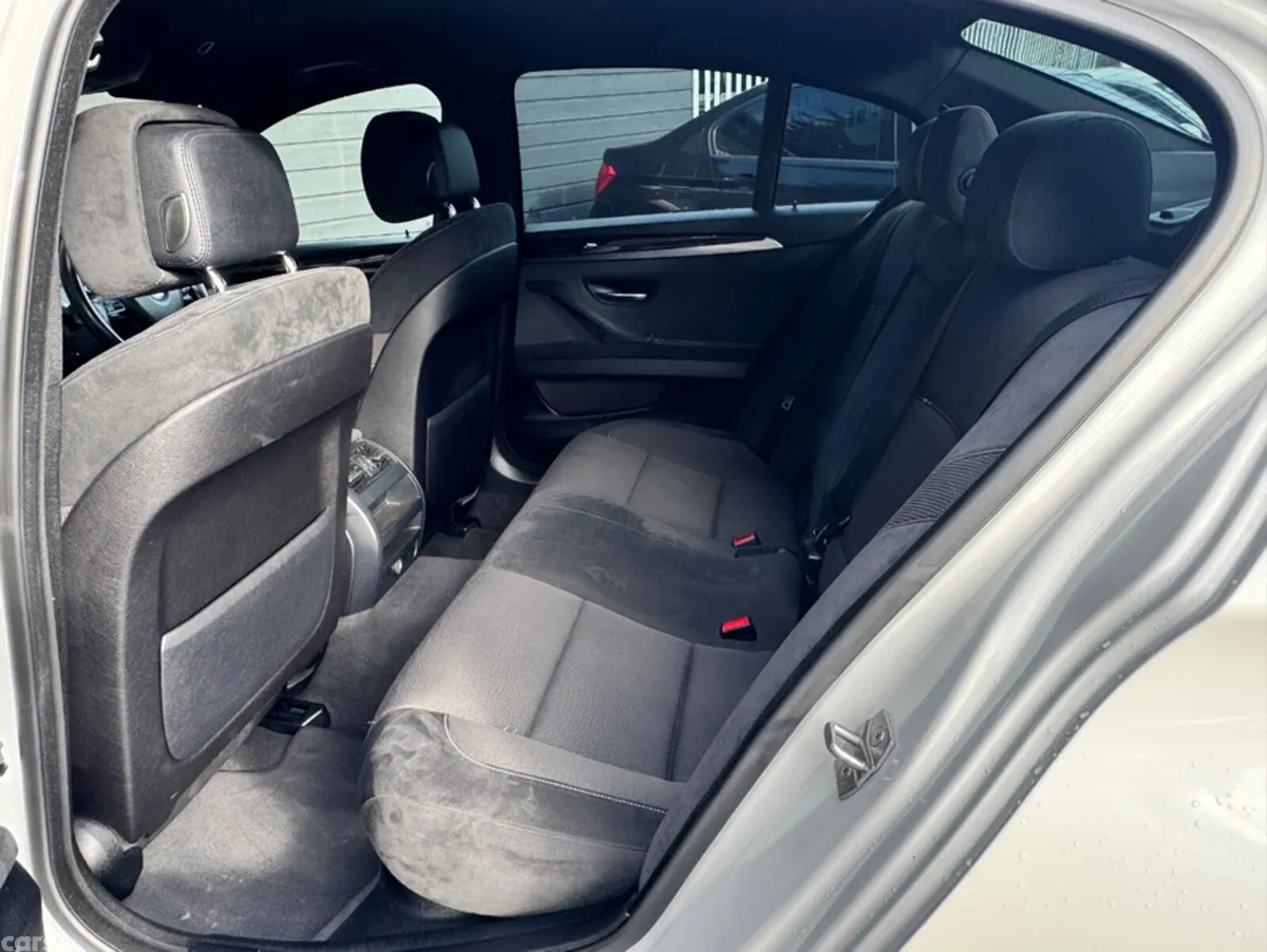 BMW 5-Series Saloon, Diesel, 2013, White