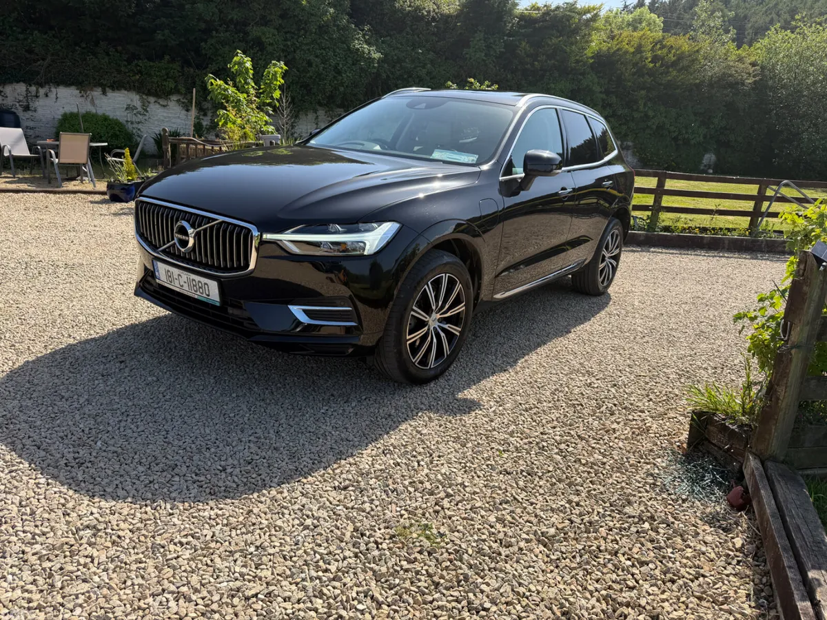 Volvo XC60 SUV, Petrol Plug-in Hybrid, 2018, Black