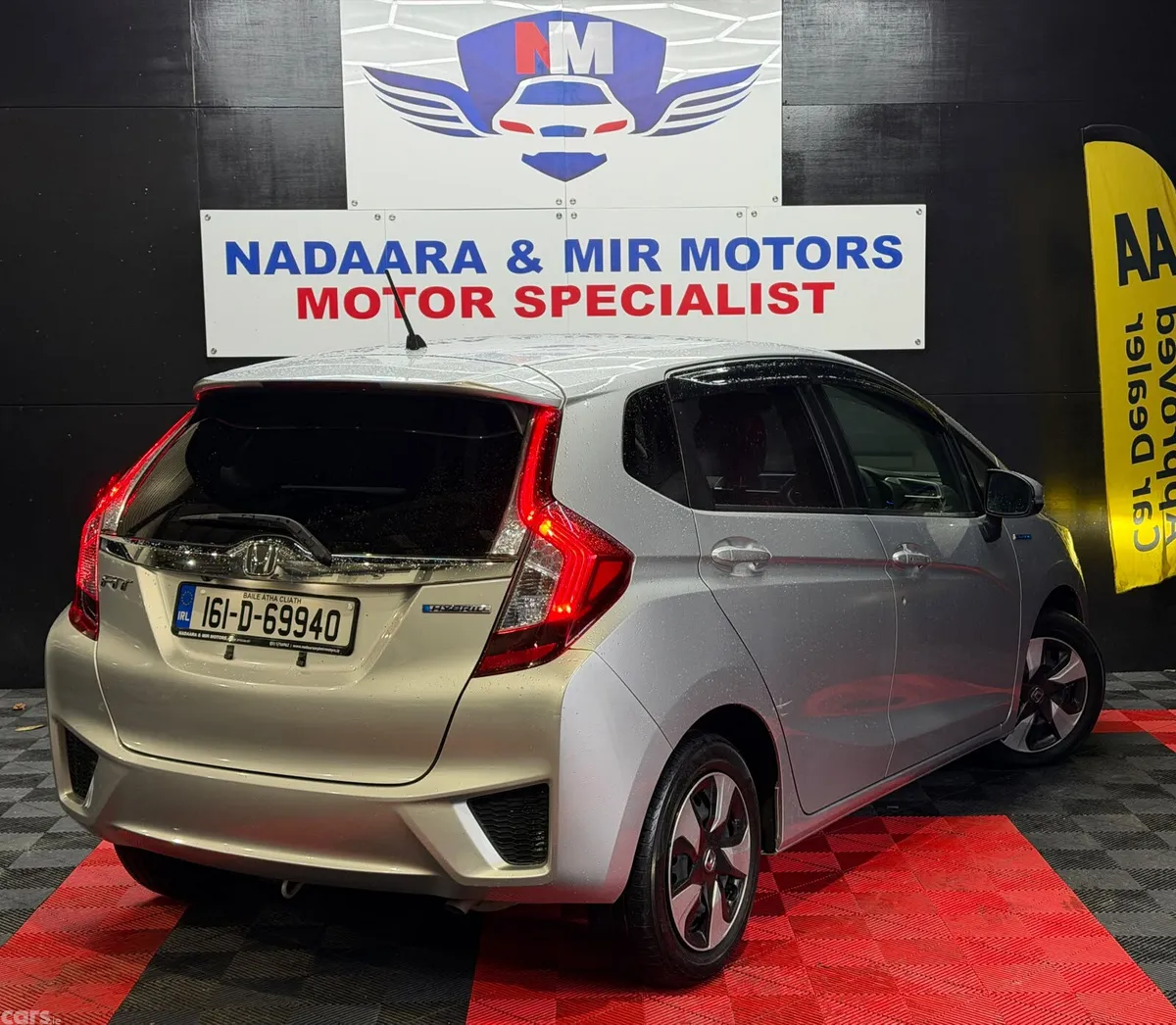 Honda Fit Hatchback, Petrol Hybrid, 2016, Silver