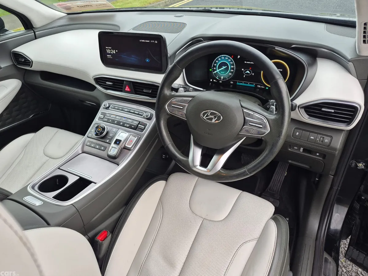 Hyundai Santa Fe SUV, Petrol Plug-in Hybrid, 2023, Black