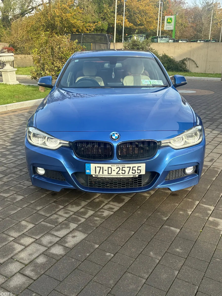BMW 3-Series Saloon, Diesel, 2017, Blue