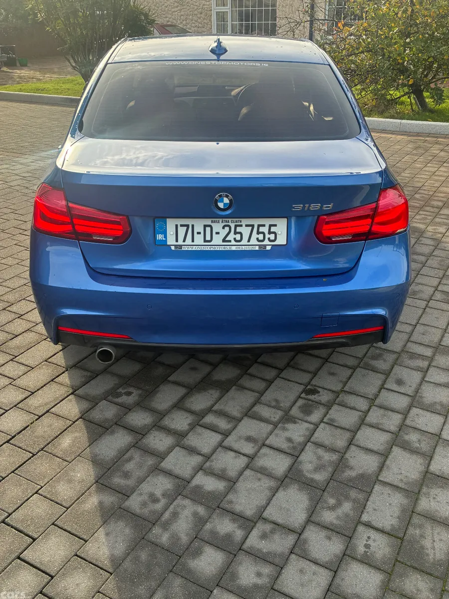 BMW 3-Series Saloon, Diesel, 2017, Blue