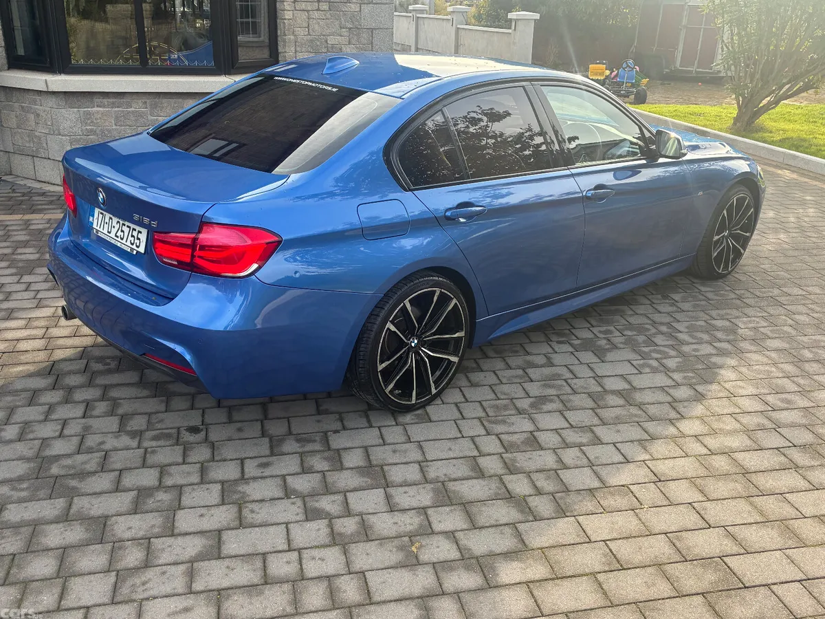 BMW 3-Series Saloon, Diesel, 2017, Blue