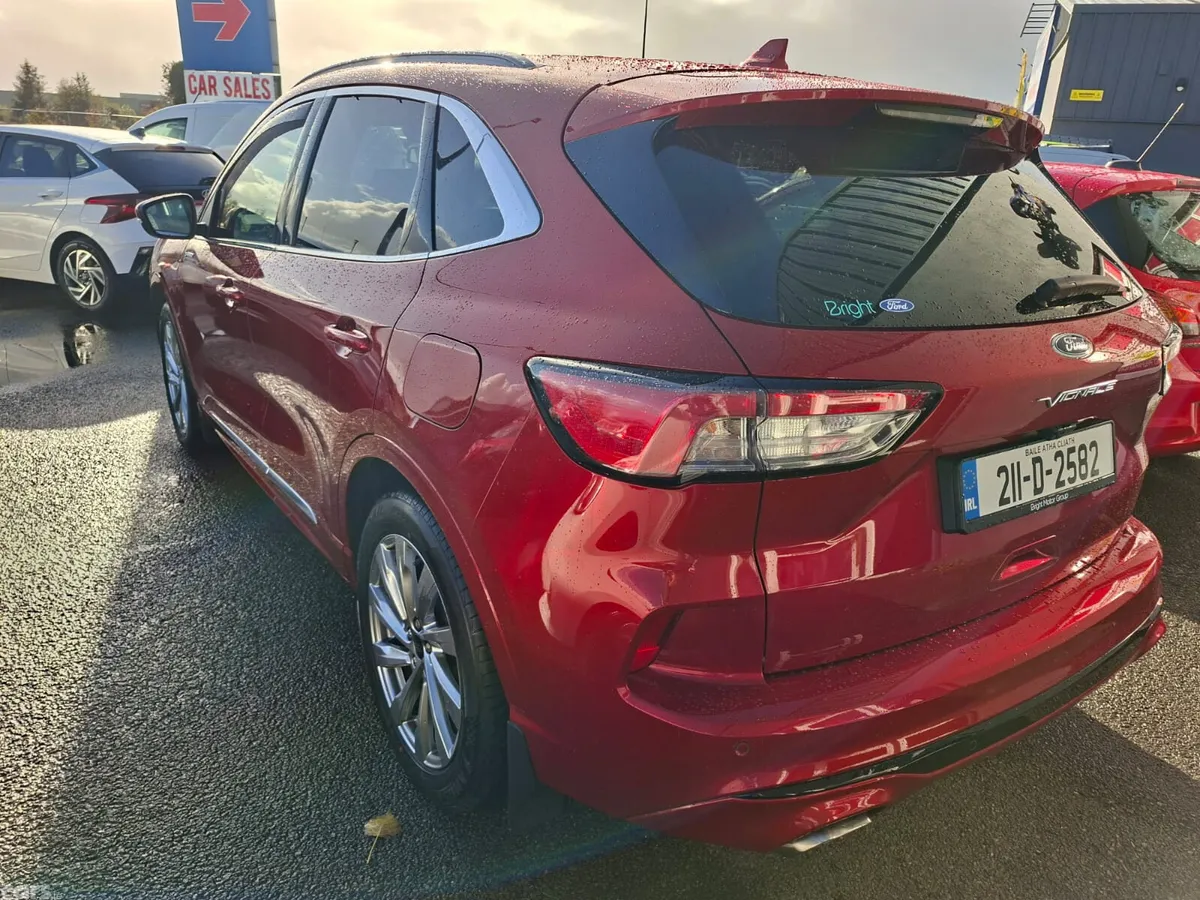 Ford Kuga SUV, Diesel Hybrid, 2021, Red