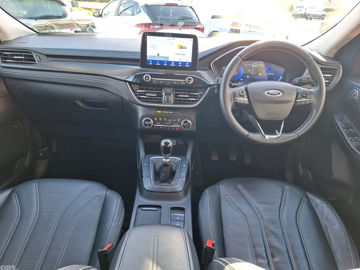 Ford Kuga SUV, Diesel Hybrid, 2021, Red