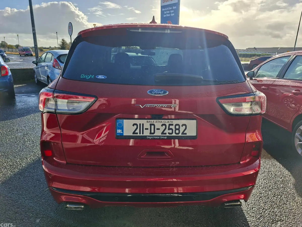 Ford Kuga SUV, Diesel Hybrid, 2021, Red